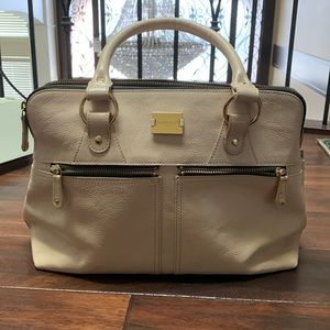 Modalu London Pippa bag- light toned grey leather